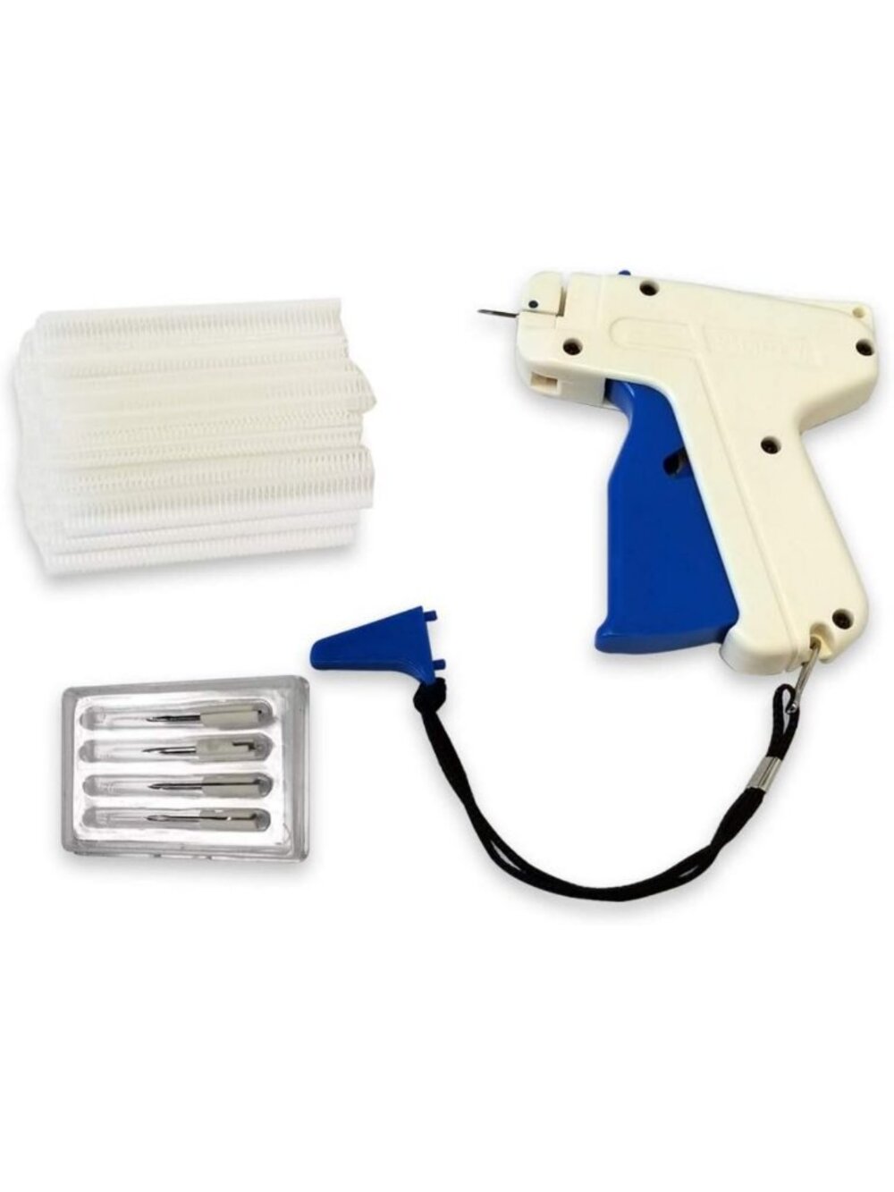 Clothing Price Tag Gun with 5 Needles & 1500 Micro Stitch Fasteners - Easy